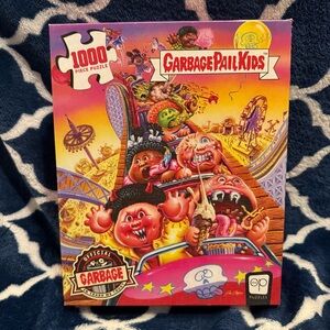Garbage Pail Kids Roller Coaster Puzzle 1000 Pc Thrills and Chills Artwork EUC